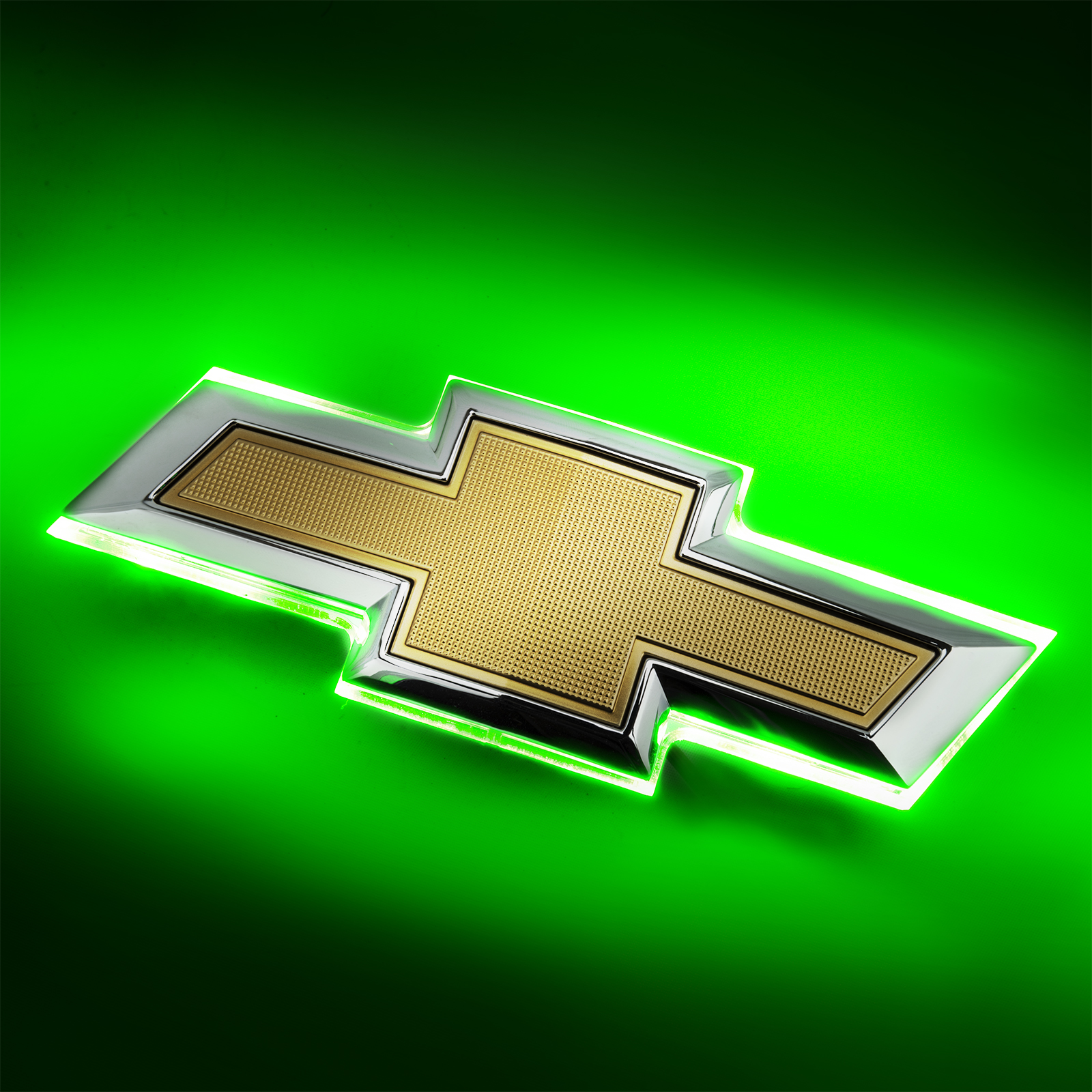 3460-004 - 2016-2019 Chevy Camaro Illuminated Bowtie - Green